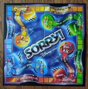 Sorry! Disney Edition 2001 Board Game Replacement Parts, Game Board Only - Picture 1 of 4