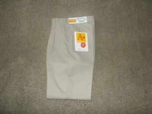 APLUS FABRICS SCHOOL APPAREL SIZE 7 REGULAR SLACKS PANTS W 24 L221/2 - Picture 1 of 1