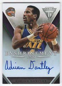 ADRIAN DANTLEY 2013-14 Panini Titanium ENSHRINEMENT INK Auto /199 #24 Utah Jazz - Picture 1 of 2