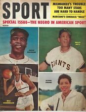 1960 Sport magazine baseball Willie Mays San Francisco Giants Chamberlain GNL 