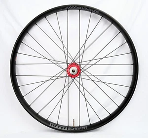 WTB Scraper i45 27.5" 650b Plus Bike Front Wheel Chris King Hub Red 15x100 - Picture 1 of 8