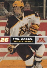 2005 Minnesota Gopher Hockey Phil Kessel Vegas Golden Knights Rare SP Rookie