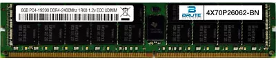 4X70P26062 - Lenovo Compatible 8GB PC4-19200 DDR4-2400Mhz 1RX8 1.2v ECC UDIMM - Image 1 of 3