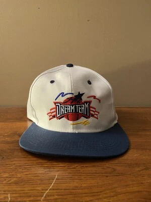 Sombrero Snapback Logotipo Vintage 7 EE. UU. Dream Team Baloncesto Post NBA Promo Juegos Olímpicos Foto 1 de 4