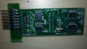 Assy # 710454 Keypad Elect PCB  for Clear-Com Digital Matrix Intercoms - Picture 1 of 5
