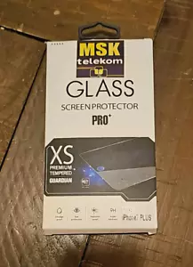 MSK Telekom Glass Screen Protector Pro XS Premium tempered Guardian iPhone7 Plus - Picture 1 of 2