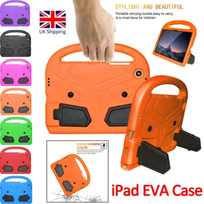 Kids Shockproof EVA Case Stand Cover For iPad 5/6/7/8/9/10/11th Gen Mini Air Pro - Image 1 of 4