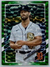 2021 Topps Green Foilboard /499 Daniel Norris #558 Detroit Tigers
