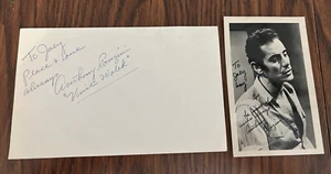 ANTHONY PONZINI "VINCE WOLEK" AUTOGRAPHED PHOTO +1 ONE LIFE TO LIVE / SEINFELD - Picture 1 of 2