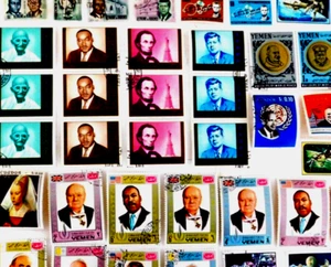 Worldwide famous people mix of stamps, 50 Mint/Used, Off paper, Mint/Used - Picture 1 of 2