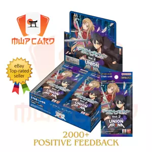 Union Arena Sword Art Online Vol. 2 EX08BT Card Box Booster Pack Bandai JAP - Bild 1 von 1