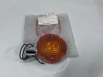 HONDA CX500C НА ЗАКАЗ 1980-1981 ПРАВЫЙ ПЕРЕДНИЙ ПОДМИГИВАТЕЛЬ # 33400-449-600 НОВЫЙ (649)IR - Изображение 1 из 4