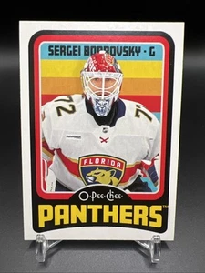2024-25 O-Pee-Chee Retro Sergei Bobrovsky #513 Florida Panthers - Picture 1 of 2