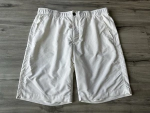 Under Armour Mens Match Play Golf Shorts Heat Gear Loose Fit White Size 36 - Picture 1 of 13