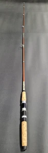 Heddon PAL Spinning Rod #7145, 2 Piece, 5 Guides, Cork Split Grip, 7' Fiberglass - Picture 1 of 17