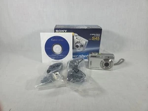 Sony Cyber-Shot DSC-S45 Digital Camera With Mini SD Card Adapter Tested - Picture 1 of 10