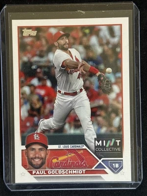 2023 Topps #100 Paul Goldschmidt Mint Collective - Image 1 of 2