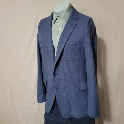 Blazer Ralph Lauren Etiqueta Púrpura Cachemira Para Hombres 42R Positano Cesta Tejido $2,995 Foto 1 de 4