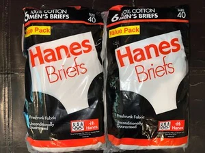 Nuevos calzoncillos Hanes Vintage 1995 para hombre (2) paquete de 6 talla 40 EE. UU. 1996 patrocinador olímpico - Imagen 1 de 2