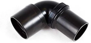 Reemplaza 101928 OEM ProTeam 90 grados 1,5 pulgadas doble giratorio manguito de manguera negro - Imagen 1 de 2
