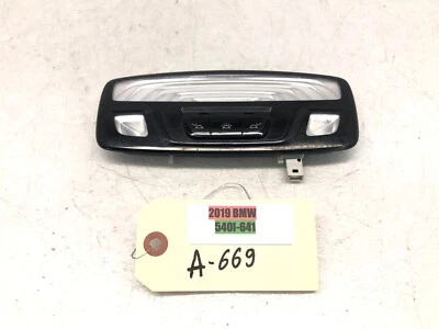 BMW G30 530i 540i 530e M550i M5 2017-2020 techo trasero cúpula lectura mapa luz OEM Foto 1 de 4