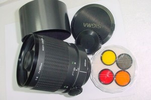 Sigma 600 mm f/8 Spiegel Tele mehrbeschichtetes Objektiv für A-Mount & Minolta AF Ex++