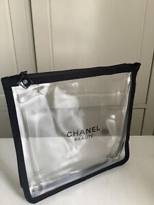 Chanel Beauty Travel Make Up Bag Pouch Accessory Brand New VIP Receipt