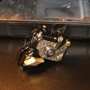 Black V7 Rotary Tattoo Machine 0 - 4.1mm Needle Stroke - Picture 1 of 13