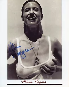 Mimi Rogers Autographed 8x10 American Actress Free Shipping #13 - Imagen 1 de 2