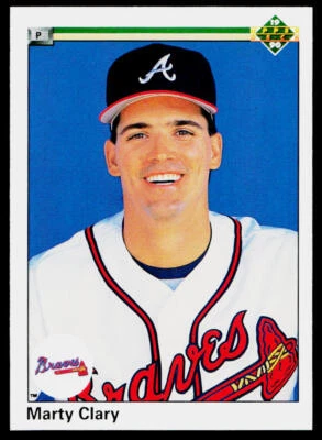 1990 Upper Deck Marty Clary #779 Atlanta Braves - Image 1 of 2