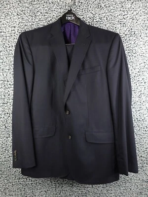 Ted Baker выносливость Jarrett 2 ПК костюм куртка Blazer выемка лацкан синий 42R/35R - Изображение 1 из 4