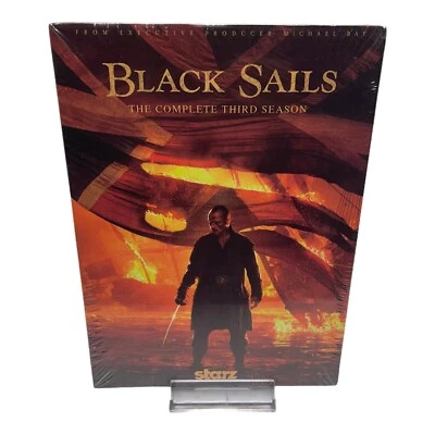 Black Sails Season 3 Dvd BRAND NEW FACTORY SEALED - Image 1 of 2