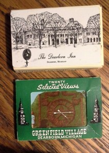 Vintage Playing / Post cards Dearborn Michigan souvenir SEALED NEW Greenfield 