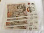 £10 note AA19 Jane Austen Polymer One Banknote Mint Condition