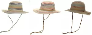 Sombrero de sol de paja de papel Twyla para mujer Pistil Designs 2160P con cordón para mentón - Imagen 1 de 16