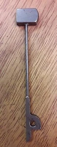 LONGCASE/GRANDFATHER CLOCK STEEL BELL HAMMER,REPLACEMENTS/SPARES/REPAIRS.  - Picture 1 of 1