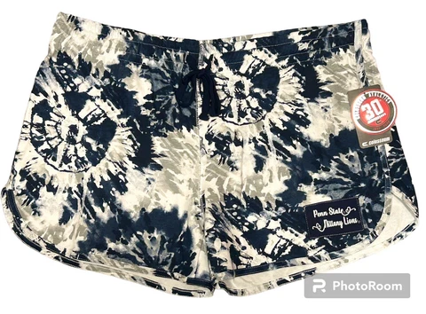 Penn State Nittany Lions NCAA Colosseum Tie Dyed Shorts Women’s XXL NWT Cover
