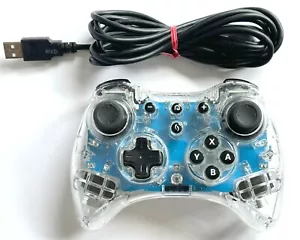 EXCELENTE CONTROLADOR NNINTENDO Wii U AFTERGLOW PRO INALÁMBRICO CLARO ILUMINACIÓN PL8622 - Imagen 1 de 5