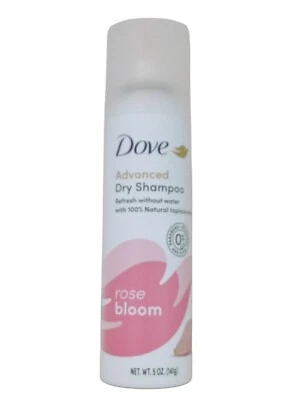Champú seco avanzado Dove spray REFRESCO SIN AGUA aroma flor de rosa 5 oz Foto 1 de 4
