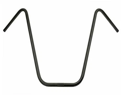 New! Original 22" Rise V Ape-Hangers Lowrider Bike Handlebar 22.2mm In Black. - Image 1 of 1