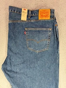 Levi's 505 gerades Bein Reg Fit Medium Wash Herrengröße: 56 x 30 B&T neu mit Etikett - Bild 1 von 11