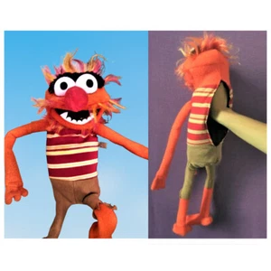 ANIMAL PUPPET MUPPET HAND CRAFTED TOY SESAME STREET KERMIT ERNIE ELMO JUGUETE FX - Picture 1 of 24