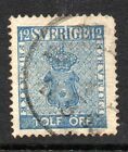 SWEDEN 1858 12ore SG8 USED