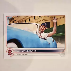 Ted Williams 2022 Topps Update LEGEND VARIATION SP #US44 CODE 259 Red Sox - Bild 1 von 1