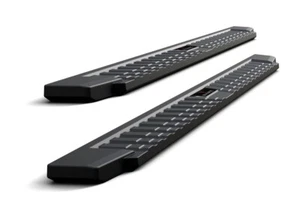 APS Black Running Boards For 19-24 Dodge Ram 1500 Quad Cab - Picture 1 of 4
