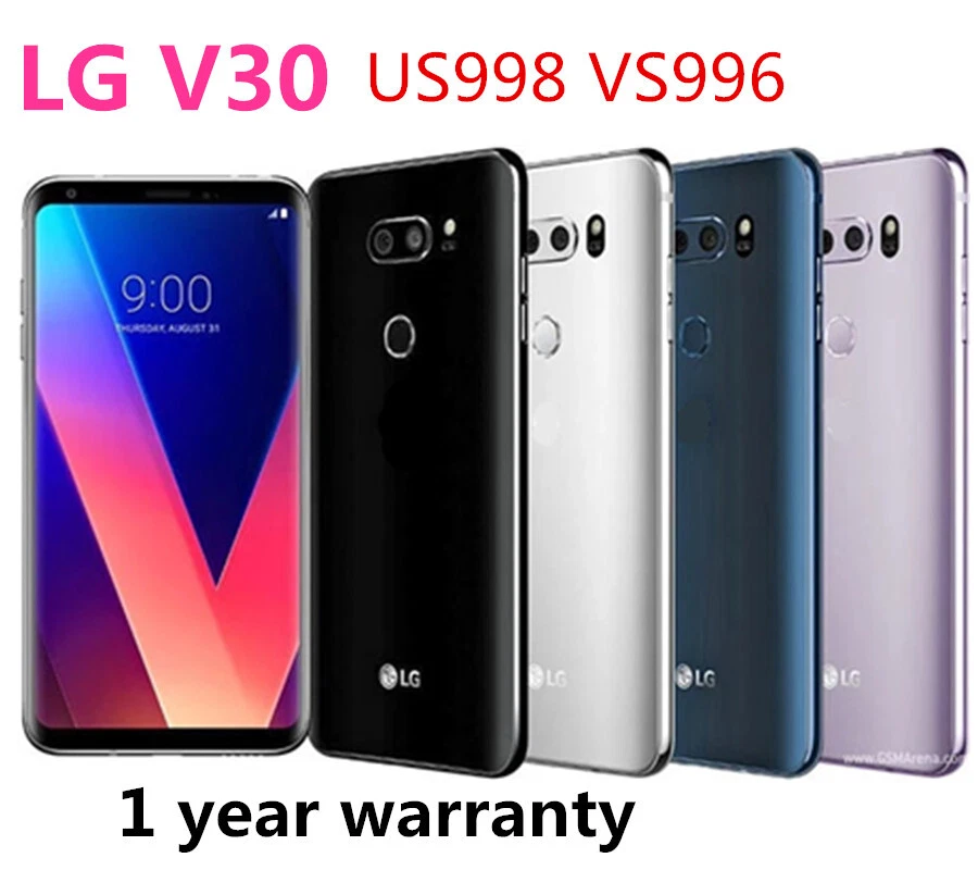 LG V30 US998/VS996 64GB 128GB 6.0" 16MP Fingerprint ID 4G Smartphone -New Sealed - Image 1 of 4