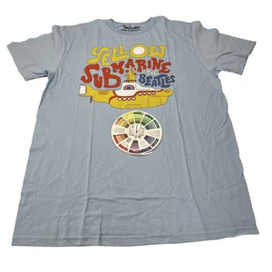 The Beatles T-Shirt Gr. Medium Himmelblau Gelb Submarine NEU - Bild 1 von 11