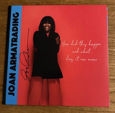 Joan Armatrading - How Did This Happen And What Does It Mean Signed Vinyl Foto 1 de 4