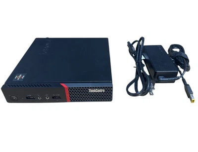 Lenovo ThinkCentre M715q AMD PRO A12-9800E, 8GB, 240GB SSD Win 11 Micro Mini PC - Image 1 of 4