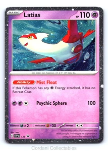 Latias SVP139 - SV Black Star Promo - Cosmos Holo Pokemon Card - Near Mint - Picture 1 of 2
